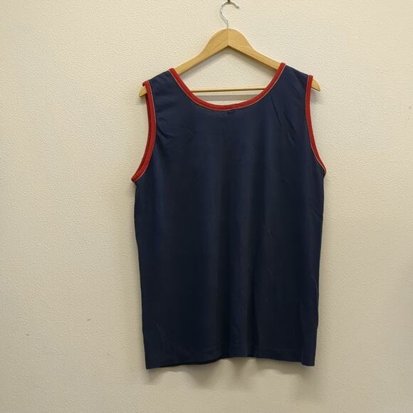 Vintage PSU tank top Champion size Large red and blue Portland State University - Picture 4 of 4